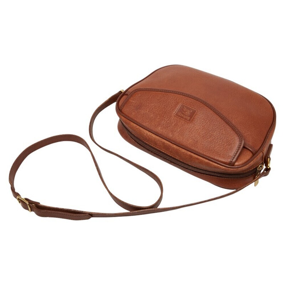 Burberry Nova Check Shadow Black Horse Shoulder Bag Brown Leather - Picture 4 of 9